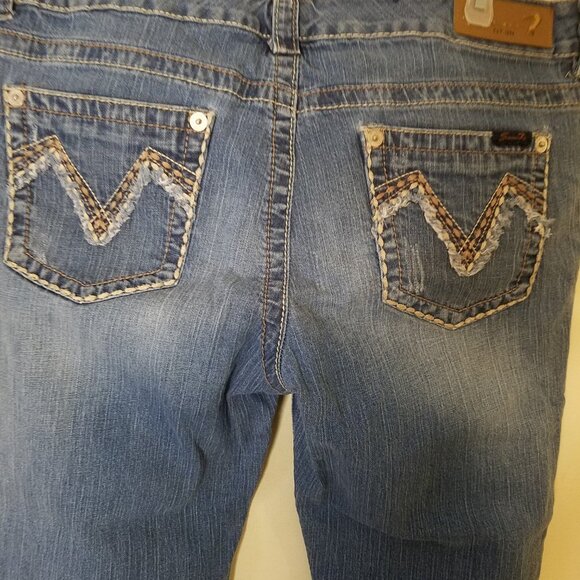 Seven cropped jeans sz 14 - Picture 4 of 6